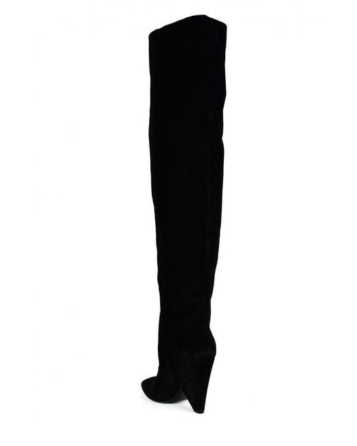 Saint Laurent Black Niki Boots