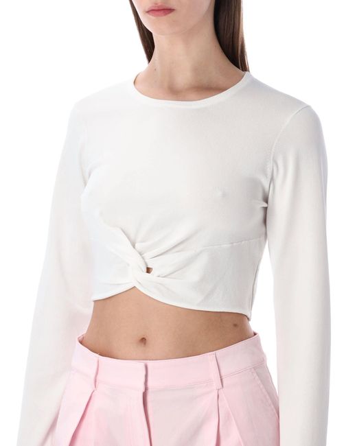 THE GARMENT Pink Madison Knotted Top