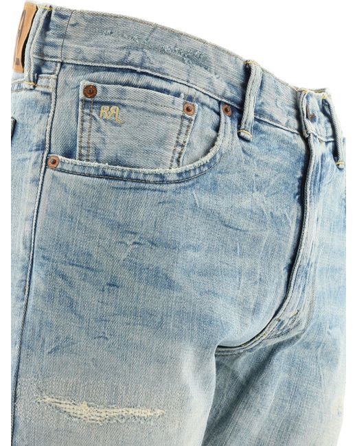 RRL Blue Stratham Jeans for men