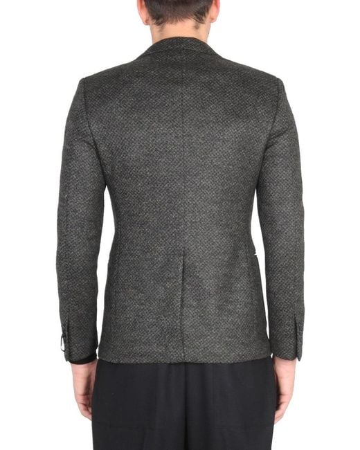 Tonello Gray Single Breasted Jacket for men
