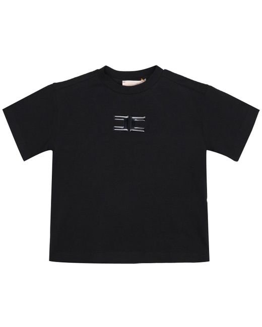 Elisabetta Franchi Black T Shirts And Polos