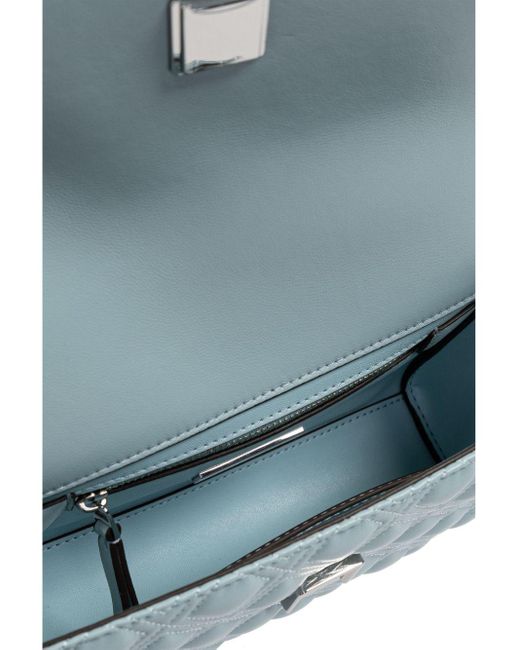 Tory Burch Blue Fleming Small Leather Shoulder Bag for men