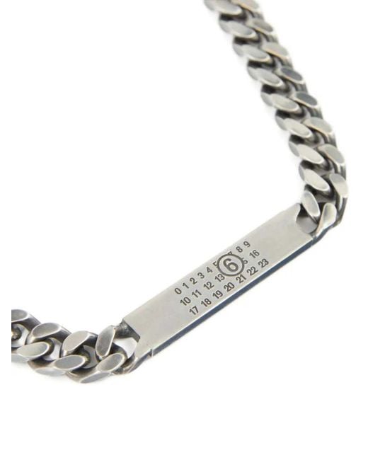 MM6 by Maison Margiela Multicolor Logo Necklace
