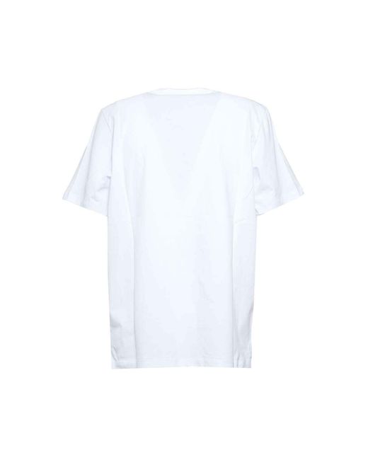 MSGM White T Shirts And Polos