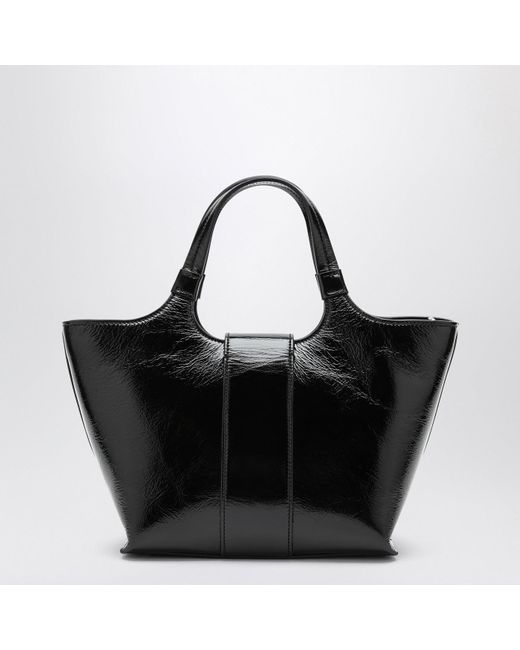 Roger Vivier Black Mini Viv' Chock Tote Bag