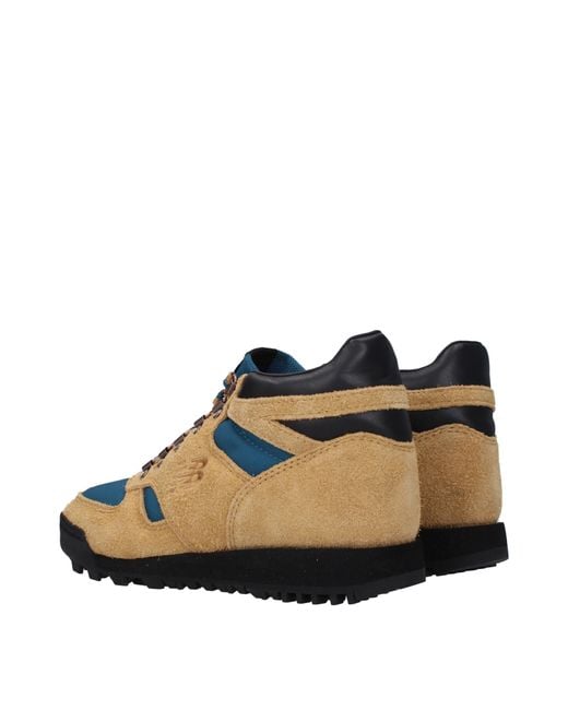 New Balance Blue Stivaletti Uomo Camoscio Marrone/Blaster for men
