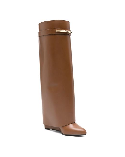 Givenchy Brown Boots Leather
