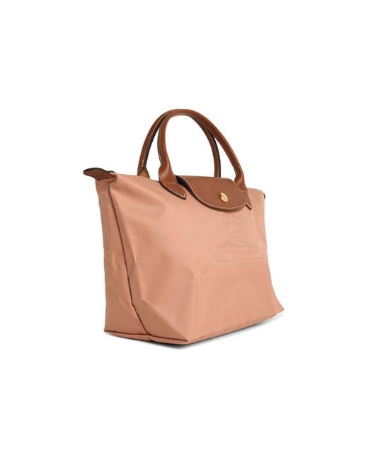 Longchamp Brown 'Le Pliage Original' S Bag