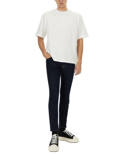 DSquared² White "Icon New Generation" T Shirt