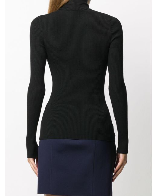 Wolford Geribbelde Coltrui in het Black