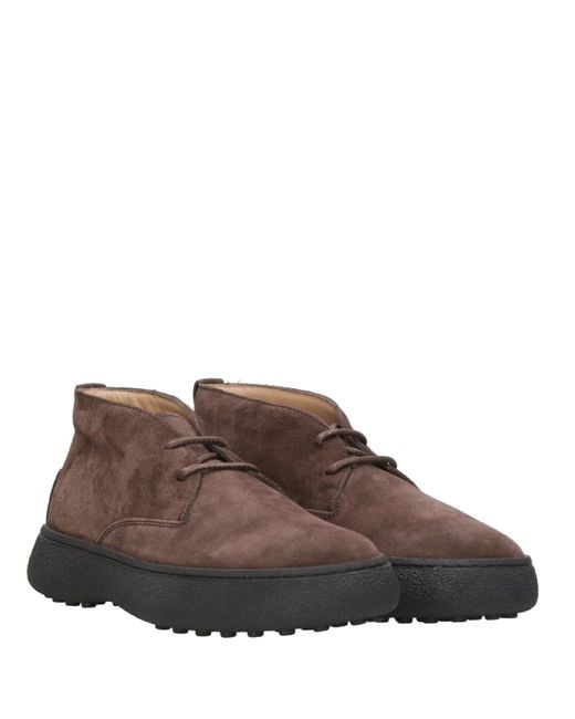 Tod's Brown Boots for men