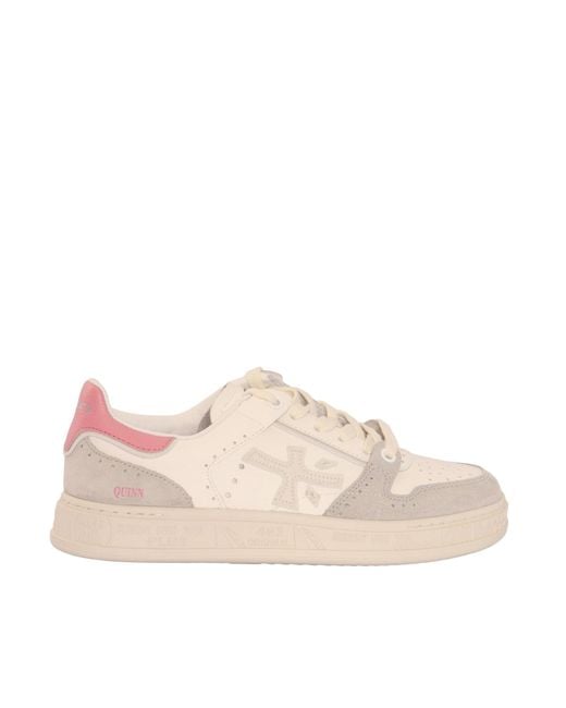 Premiata Pink Quinnd Sneakers