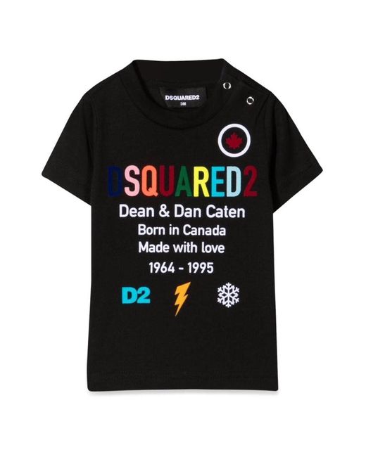 DSquared² Black Maglietta