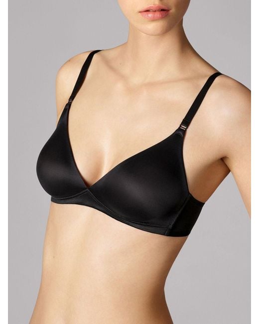 Wolford Black Reggiseno Sheer Touch Skin Bra