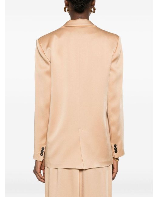 Forte_forte Natural Single-Breasted Blazer Jacket
