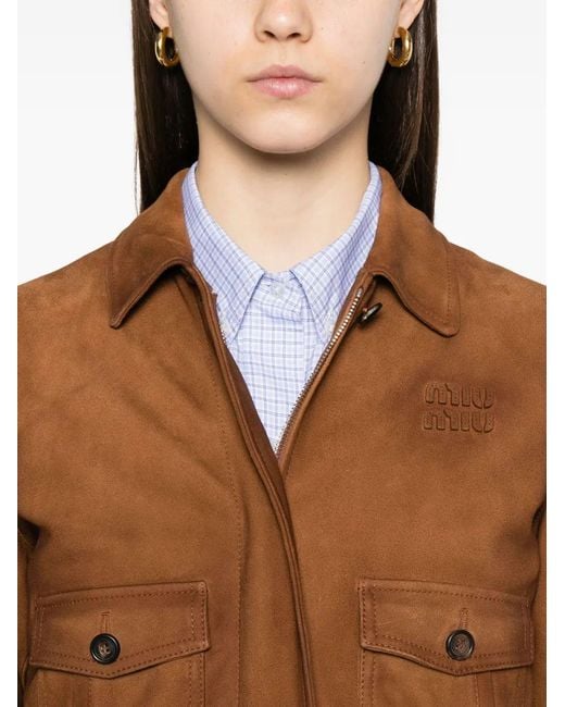 Miu Miu Brown Capi