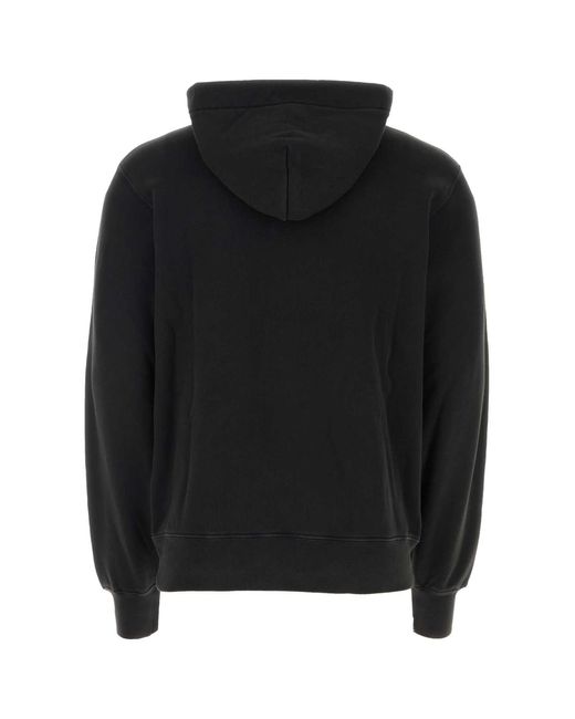 Ambush Black Cotton Oversize Sweatshirt for men