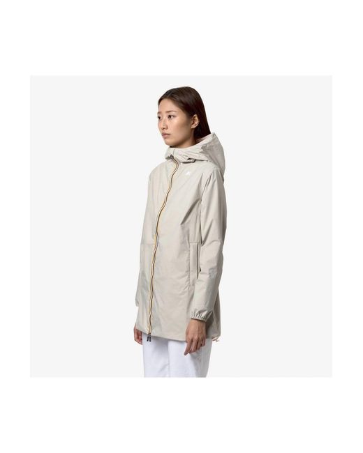 K-Way White Jackets