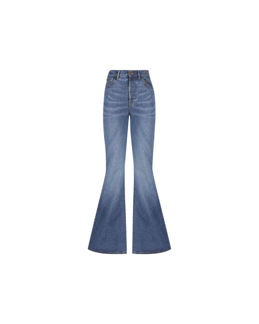 Chloé Jeans > Flared Jeans in het Blue
