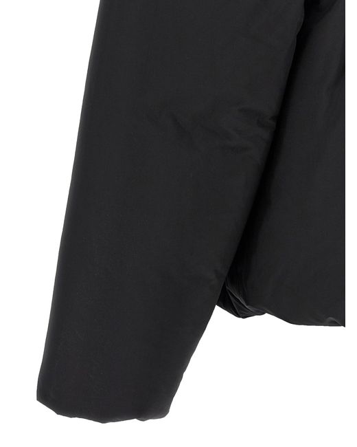 DSquared² Black 'Ball Nylon Puffer' Down Jacket for men
