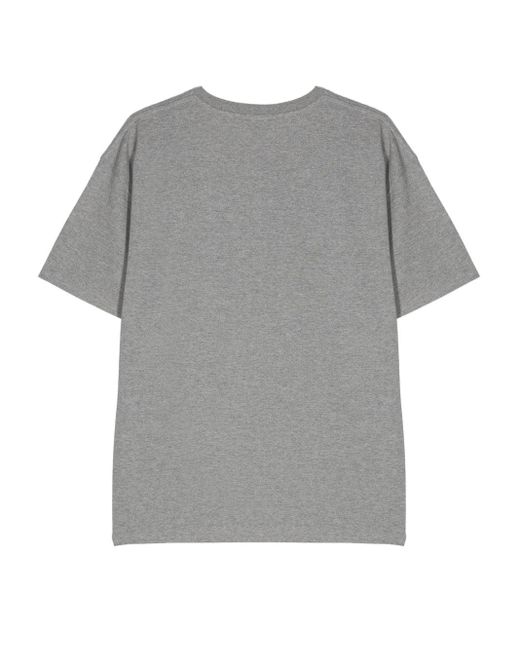 Saint Laurent Gray T-Shirts And Polos