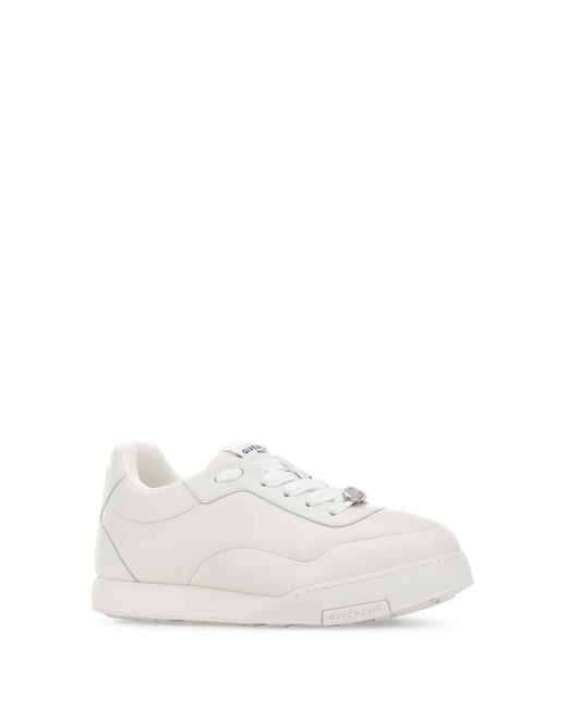 Givenchy White Leather Yard Sneakers for men