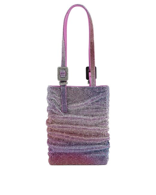 Benedetta Bruzziches Purple Lollo La Petite Handbag