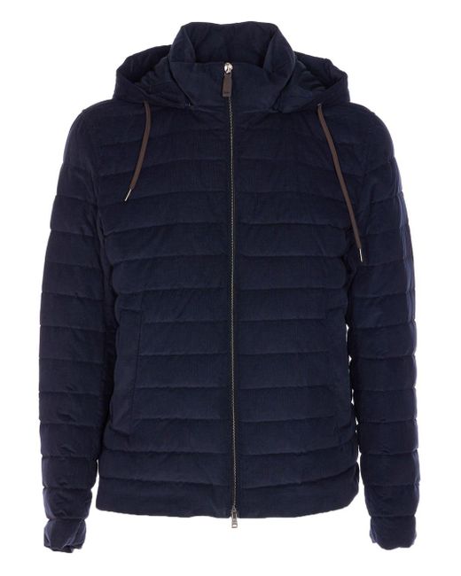 Herno Blue Short Down Jacke