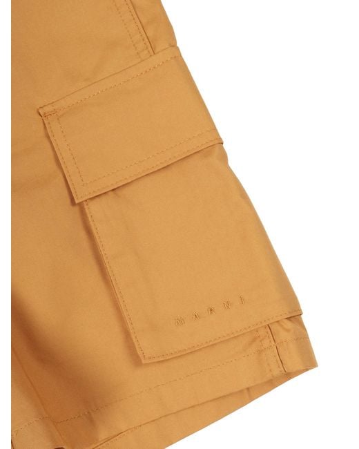 Marni Natural Mp227 U Calzoncini