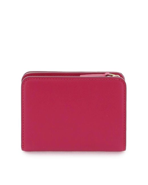 Le portefeuille J Marc Mini Compact Marc Jacobs en coloris Pink