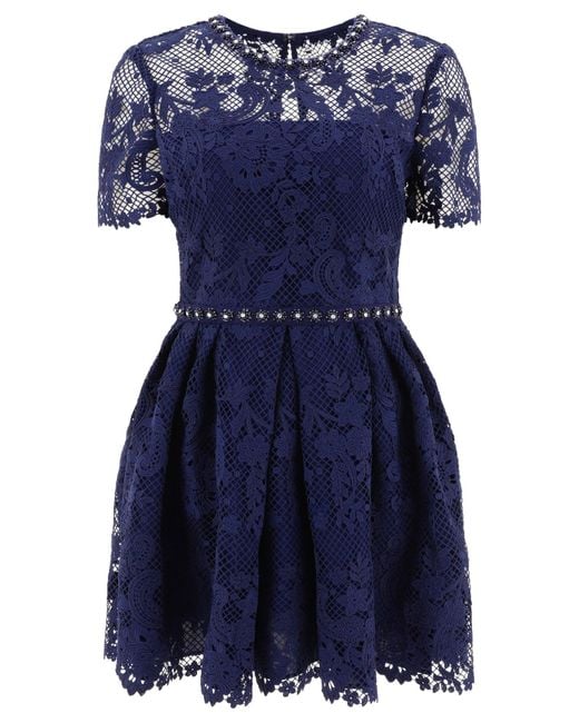 Self-Portrait Blue Self Portrait Dresses