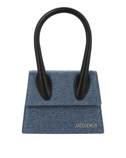 Jacquemus Blue "Le Chiquito Moyen" Handbag