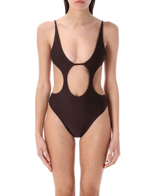 Swim By Di Zwemmen Door Di Zeekleding Bruin in het Black