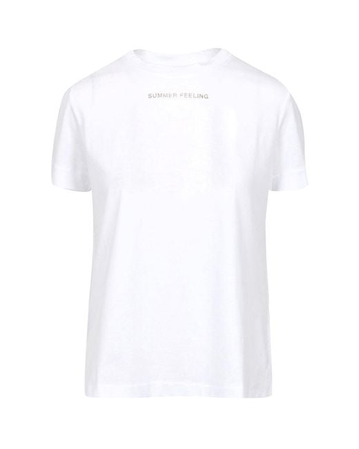 Max Mara White T Shirts And Polos