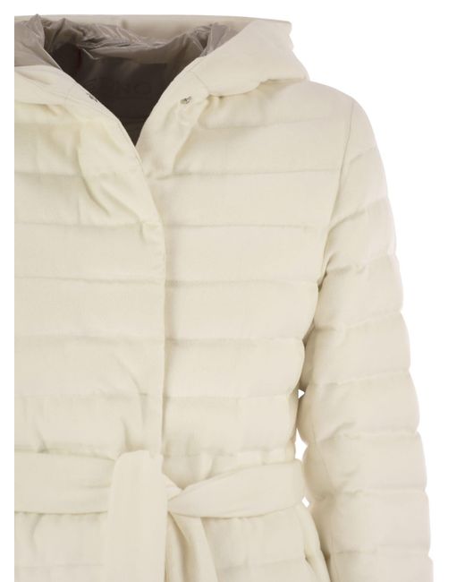 Herno Natural Silk And Cashmere Kimono Jacket