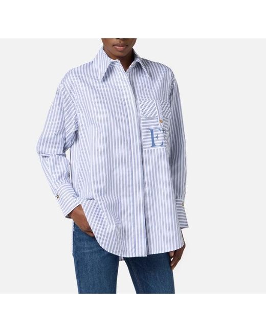 Elisabetta Franchi Blue Shirts