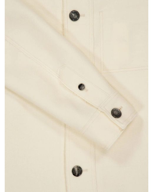 AMI White Wool Jacket
