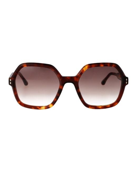 Isabel Marant Brown Sunglasses