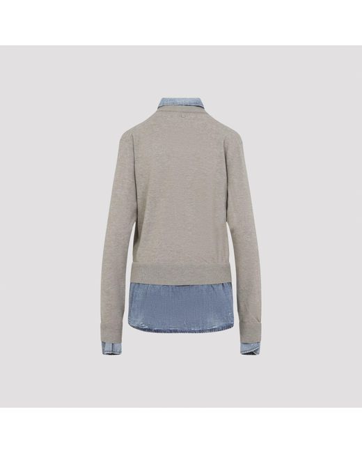 Suéter Acne de color Gray