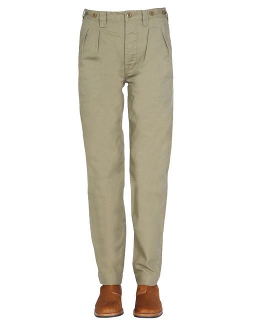 Nigel Cabourn Green Regular Fit Jeans for men