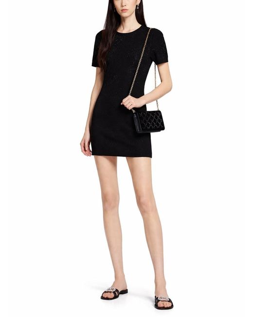 Gucci Black Wool Mini Dress