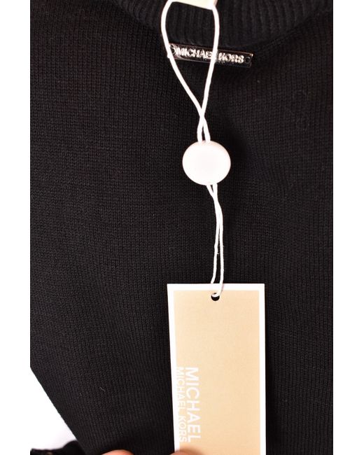 Michael Kors Black Round Neck Long Sleeve Knitwear