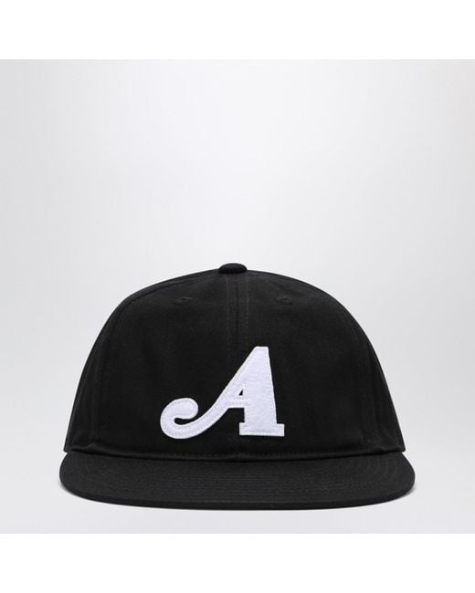 AWAKE NY Black Baseball Cap With Logo for men