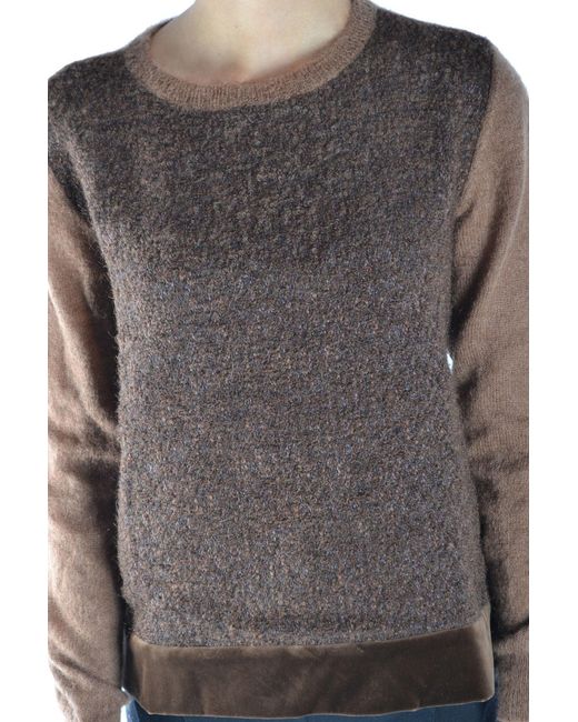 Alberta Ferretti Gray Knitwear Choker