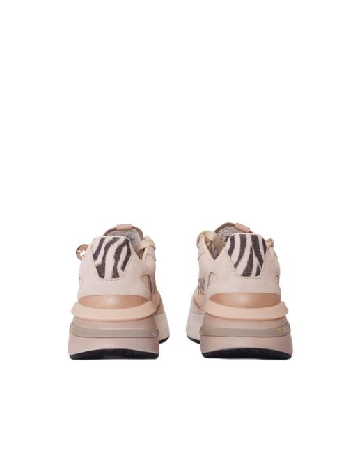 Premiata Pink Sneakers Moerund Offwhite