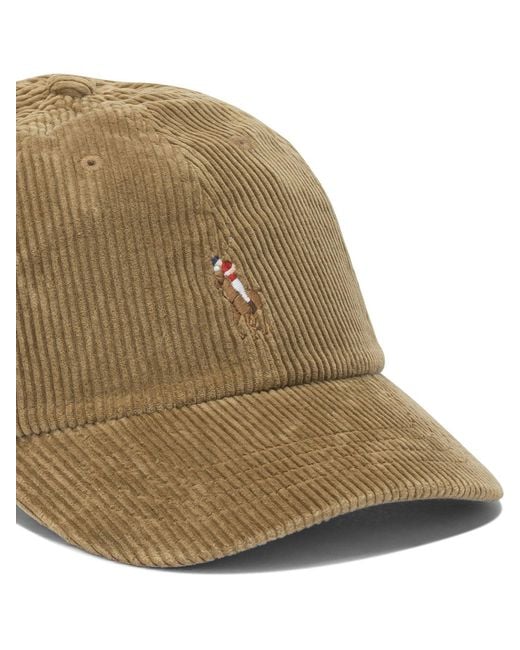 Polo Ralph Lauren Trucker-Mütze mit Pony in Natural für Herren