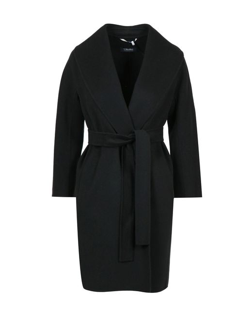 Abrigos Negro Max Mara de color Black