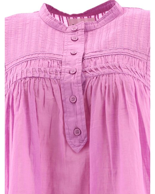 Robe Leazali Isabel Marant en coloris Pink