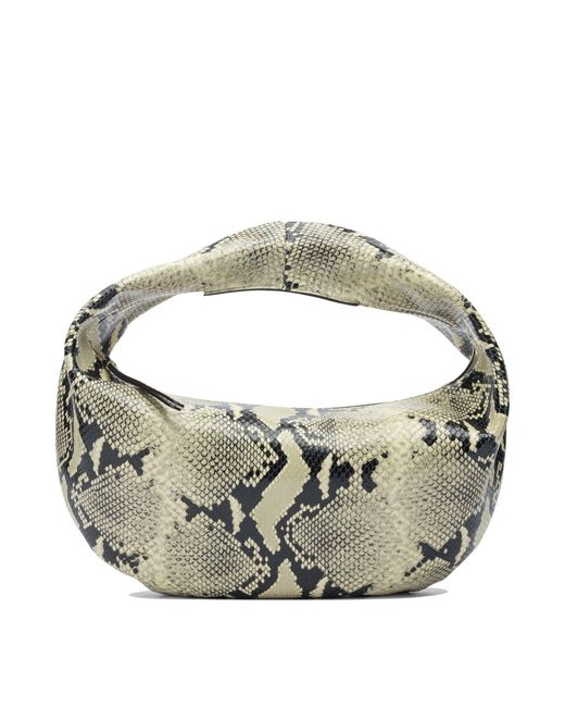 Khaite Metallic "Olivia Hobo" Shoulder Bag