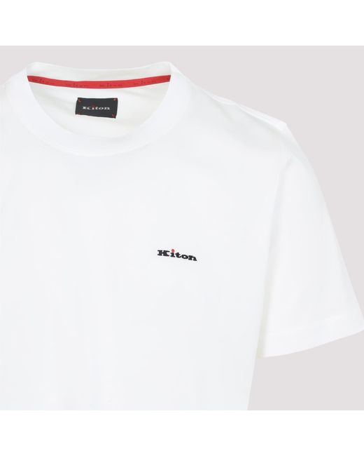 Kiton White T-Shirt